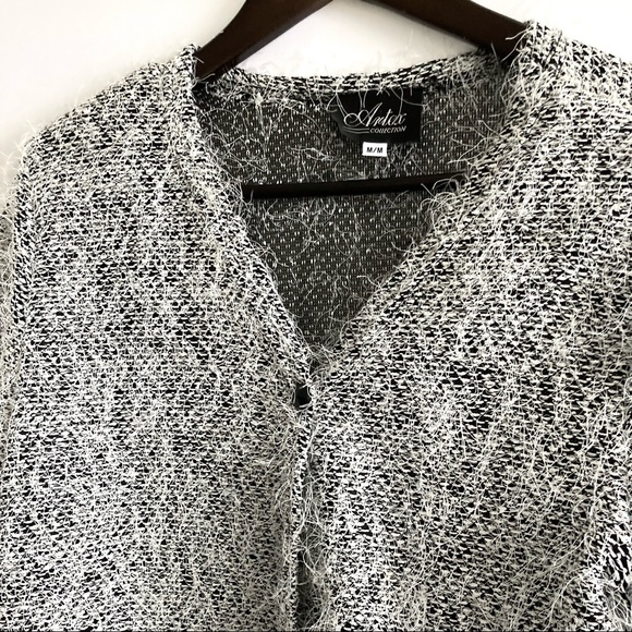 Vintage Eyelash Knit Cardigan - Picture 4 of 5